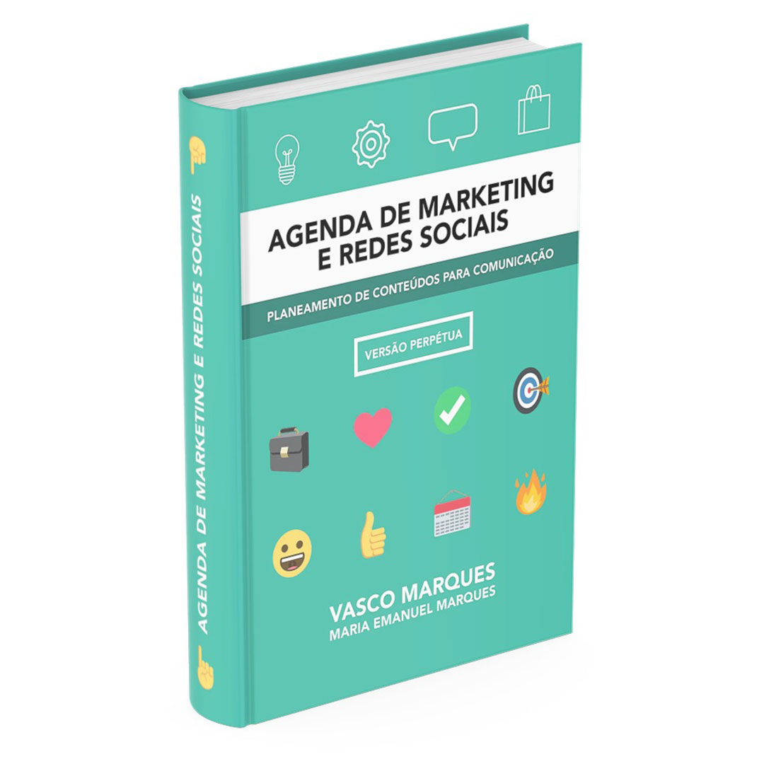 agenda de marketing e redes sociais
